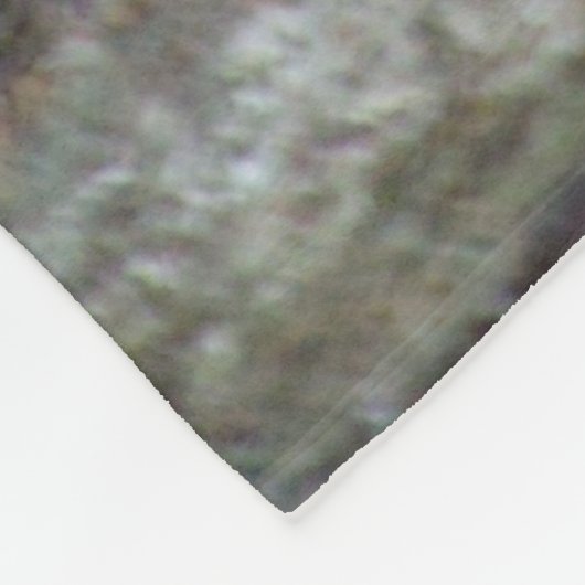 松の木の吠え声の迷彩柄の自然な木製のカムフラージュ フリースブランケット (角)