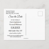 松の木の山の日付はがきを保存 案内ポストカード (裏面)