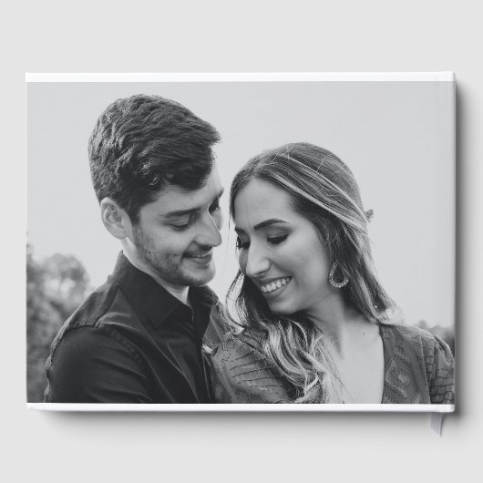 松の木の山結婚の写真 ゲストブック (裏面)