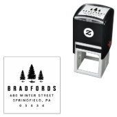 松の木の差出人住所 セルフインキングスタンプ (インサイチュ)