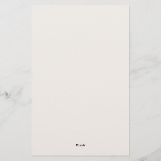 松の木の方が?ブライダルシャワーゲーム 便箋 (裏面)