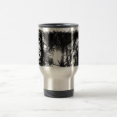 松の木の日光の上昇温暖気流のマグ トラベルマグ (中央)