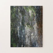 松の木の枝のストリームオルトンの急流の上に ジグソーパズル (縦)