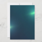 松の木の枝クリスマスカンパニーパーツ 招待状 (裏面)