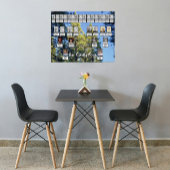 松の木の森の写真2家族 ポスター