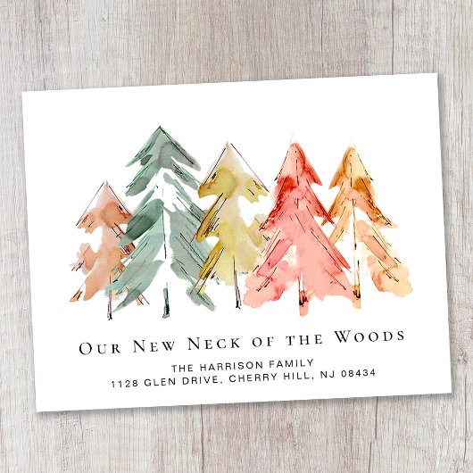 松の木の森の水の色の移動のお知らせ