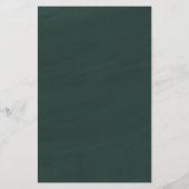 松の木の森をテーマ素朴にしたメ結婚ニュー・カード (裏面)