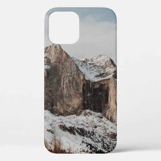 松の木の近くの岩山 Case-Mate iPhoneケース (裏面)