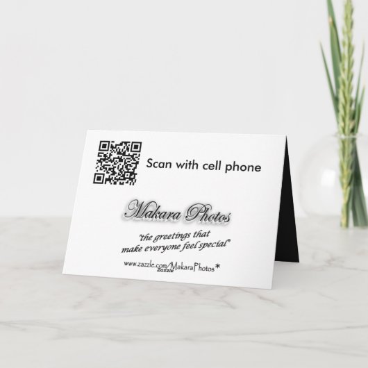 松の木の（鳥）ショウジョウコウカンチョウは大事な行事をカスタマイズ カード (裏面)