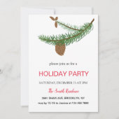 松の木は新年哺乳動物である 招待状 (正面)