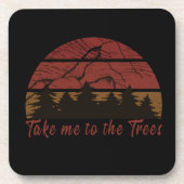 松の木へ連れて行って コースター (正面)