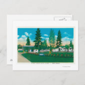 松の木オートキャンプの外観 ポストカード (正面/裏面)