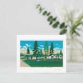 松の木オートキャンプの外観 ポストカード (スタンド正面)