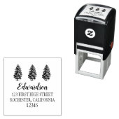 松の木カスタム差出人住所自己 セルフインキングスタンプ (インサイチュ)