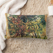 松の木フィンセント・ファン・ゴッホの勉強 ランバークッション (ブランケット)