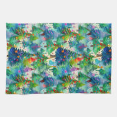 松の木模様 キッチンタオル (横)