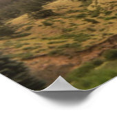 松の木美しいプリント ポスター (角)