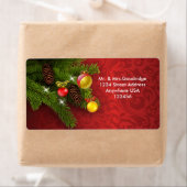 松の木、コーンとボーブル ラベル (インサイチュ)