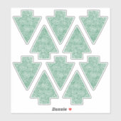 松の木 シール (シート)