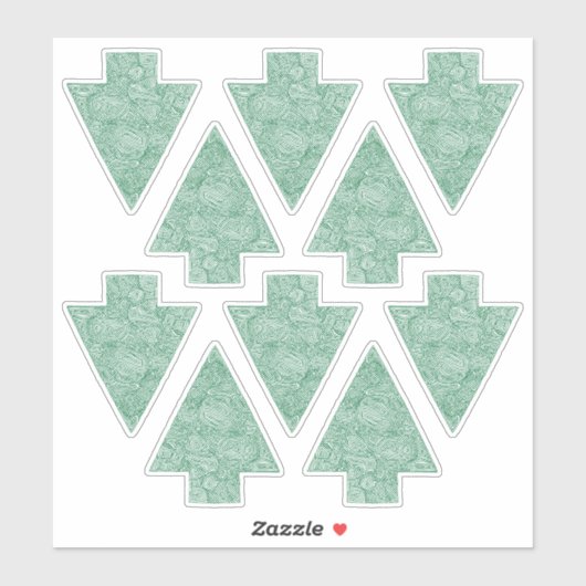 松の木 シール (シート)