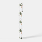 松の木,ホットチョコレート,アイススケート,カップケーキ iPhone 15ケース (右側面)