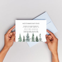 松の木 ランタン ボタニカル ホテル 宿泊施設 エンクロージャーカード