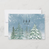 松の木 ランタン ボタニカル RSVP (裏面)