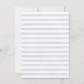 松の木 冒険が始まる ベビーシャワー 招待状 (裏面)