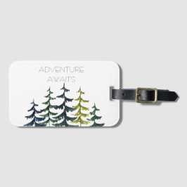 松の木|冒険が待ち構えている     ラゲッジタグ