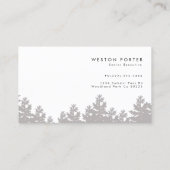 松の木 名刺 (裏面)