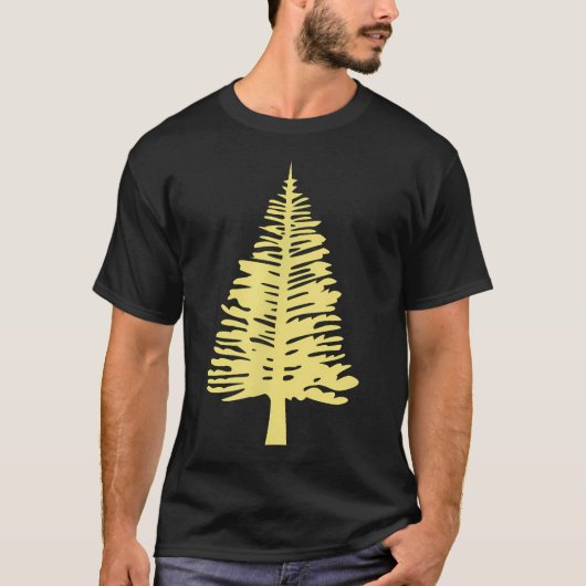 松の木 - 地球上の松の木をサポートしよう Tシャツ (正面)
