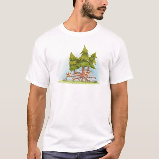 松の木 Tシャツ (正面)