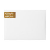 松の木II木フェイクのテクスチャ ラップアラウンドラベル (正面)