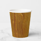 松の木II木フェイクのテクスチャ 紙コップ (正面)
