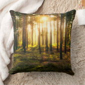 松の林に日が照る クッション (ブランケット)