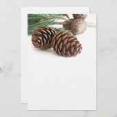 松の枝と円錐 (正面/裏面)