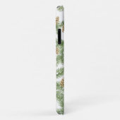 松の枝と松のコーン水の色パターン Case-Mate iPhoneケース (裏面/右)