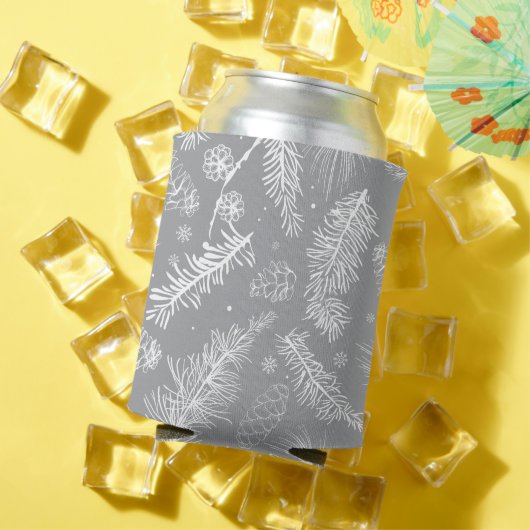 松の枝と松 4 缶クーラー (インサイチュ 夏)