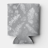 松の枝と松 4 缶クーラー (正面)