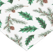 松の枝パターン ショートテーブルランナー (コーナー)