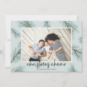 松の枝 |クリスマス応援写真 シーズンカード (正面)