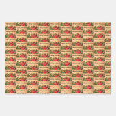 松の枝 ラッピングペーパーシート (正面3)