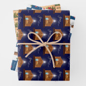 松の枝 ラッピングペーパーシート (インサイチュ)