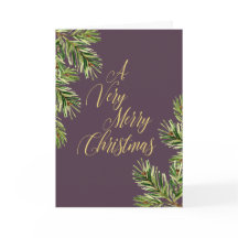 松の枝I書道メリークリスマス