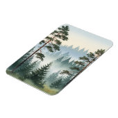 松の森の水色 マグネット (左側)