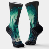 松の森の風景 ソックス (傾斜あり)