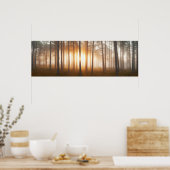 松の森の風景 ポスター (キッチン)