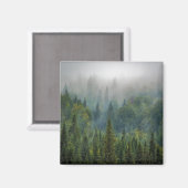 松の森の風景 マグネット (正面/裏面)