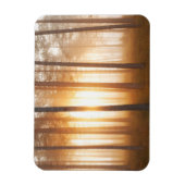 松の森の風景 マグネット (縦)