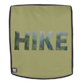 松の森ハイキングハイキングロゴ バックパック (取り外し可フェース)